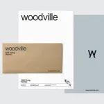 Woodville 生态小屋logo设计 via:bov Design